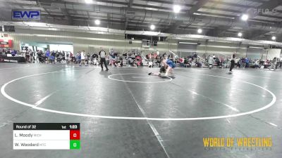 135 lbs Round Of 32 - Liam Moody, Michigan West vs Walker Woodard, Minion Training Center