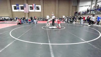 132 lbs Cons. Round 1 - Adam Bogart, McDonald County vs Kaden Branch, Lebanon