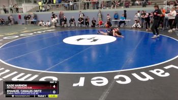 125 lbs 5th Place Match - Emanuel Canales Oritz, Juneau Youth Wrestling Club Inc. vs Kade Harmon, Mid Valley Wrestling Club