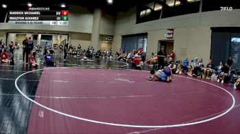 116 lbs Round 4 (6 Team) - Brazton Alvarez, Alabama Elite Gold vs Maddox McDaniel, BS Wrestling
