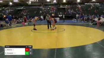 138 lbs Final - Joel Adams, Millard South vs Ethan Kowalek, Kearney High School