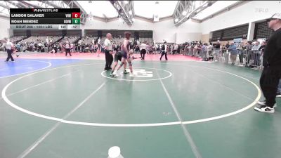 140-I lbs Consi Of 16 #2 - Landon Dalaker, Vougar Honor Wrestling vs Noah Mendez, Governor Mifflin