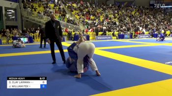 DANIEL CLAY LARMAN vs JACOB WILLIAM FOX 2024 World Jiu-Jitsu IBJJF Championship