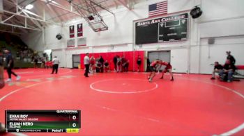 141 lbs Quarterfinal - Elijah Nero, Palomar vs Evan Roy, Victor Valley College