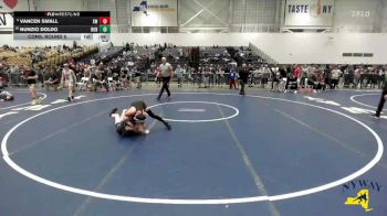 87 lbs Cons. Round 5 - Nunzio Doldo, Warrior Warehouse Wrestling vs Vancen Small, Xtreme Wrestling