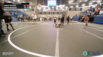 52 lbs Consi Of 8 #2 - Huxley Sullivan, Blackwell Wrestling Club vs Jasper McKisson, Perry Wrestling Academy