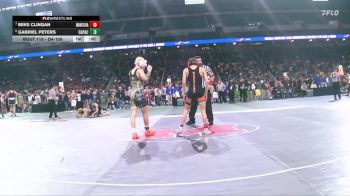 D4-106 lbs Cons. Round 1 - Gabriel Peters, Capac vs Mike Clingan, Mancelona