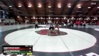 174 lbs Cons. Semi - Christopher Reddy, Ithaca vs Aaron Fredenburg, Oswego State