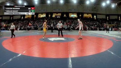 126-2A/1A Cons. Round 1 - Colton Wasmer, Winters Mill vs Keelan Bailey, Liberty