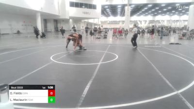 190 lbs Semifinal - Drake Fields, Espana WC vs Logan Maclaurin, Fearless