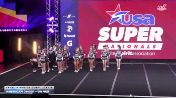American Cheer - SR RED [2026 L4 Senior Coed Day 2] 2026 USA All Star Super Nationals