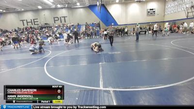 110 lbs 1st Place Match - Charles Davidson, Cougars Wrestling Club vs Hawk Ingersoll, Sons Of Atlas Wrestling Club