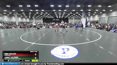 138 lbs Champ. Round 2 - Chris Lalonde, Bear Cave Wrestling Club vs Kirk Wilson, Nebraska