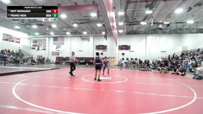 165 lbs Round Of 16 - Jeff Bernardi, Nonnewaug vs Pedro Reis, Morgan