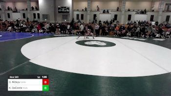 165 lbs Quarterfinal - David Mitkov, Sharon vs Kingston DaCosta, Taunton