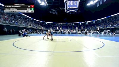 115 lbs Round Of 16 - Dominic Hernandez, Philadelphia vs Hank Morrell, Crawford Central