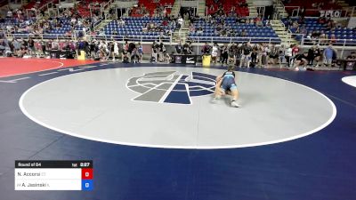 120 lbs Round Of 64 - Natalia Accorsi, CT vs Ayane Jasinski, IL