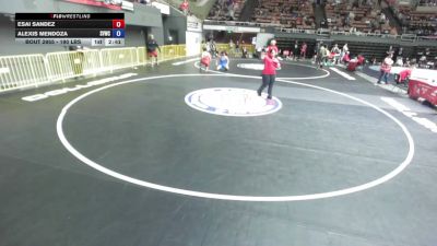 190 lbs Cons. Sub-rd Of 16 - Esai Sandez vs Alexis Mendoza, Salinas Valley Wrestling Club (SVWC)