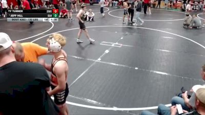 132 lbs Champ. Round 3 - Jeff Hill, Idaho vs Ty Turner, 208 Badgers Wrestling Club