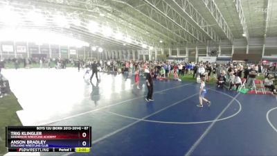 67 lbs Quarterfinal - Trig Klingler, Sanderson Wrestling Academy vs Anson Bradley, Stallions Wrestling Club