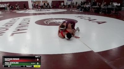 184 lbs Cons. Round 2 - Max Sokolski, Augsburg vs Nathan Rosas, Central