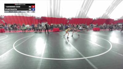 105 lbs Round 3 - Katherine Cook, Freedom Wrestling Club vs Lylah Paletta, Chippewa Elite Wrestling