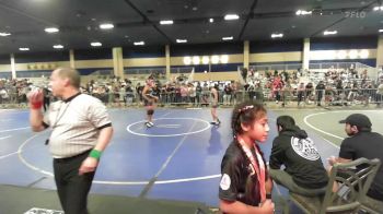 136 lbs Round Of 16 - I'Yanna Jones, DUB Wrestling vs Isabella Frias, A.w.a