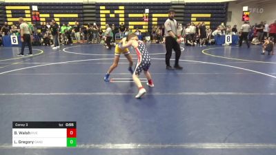 96 lbs Consy 3 - Bennett Walsh, Riverview vs Larenzo Gregory, Canon-McMillan