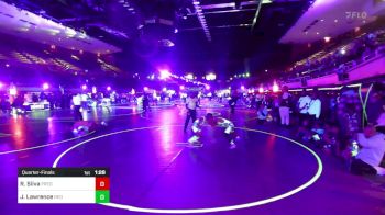 69 lbs Quarterfinal - Julian Lawrence, Red Wave Wrestling vs Robert Silva, Predators Wrestling Club