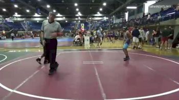 130 lbs Rr Rnd 2 - Michael Brame II, Eagles WC vs Torrance Adkins, NB Elite