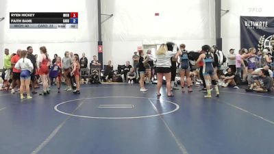 66 kg 3rd Place - Ryen Hickey, Michigan Wrestling Academy - W vs Faith Bane, Carolina Gold