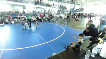 57 lbs Rr Rnd 3 - Larry Meza Jr, Tk vs Jodeci Gutierrez, La Familia