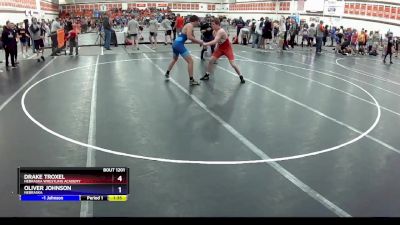 157 lbs Round 1 - Oliver Johnson, Nebraska vs Drake Troxel, Nebraska Wrestling Academy