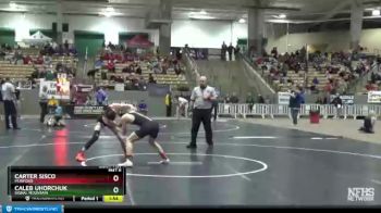 A 120 lbs Quarterfinal - Caleb Uhorchuk, Signal Mountain vs Carter Sisco, Munford