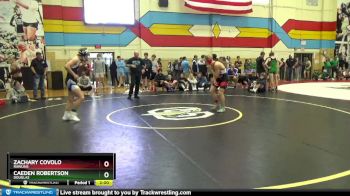 138 lbs Champ. Round 1 - Zachary Covolo, Rawlins vs Caeden Robertson, Douglas