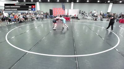 165 lbs Aiden Hernandez, Team Idaho vs Garon Kaiser, Oklahoma Blue
