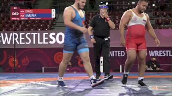 125 kg Jose Robertti, VEN vs Paris Karepi, ALB