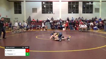 138 lbs Consolation - Eric Distler, Peninsula Catholic School vs Demetri Pappas, Marist School