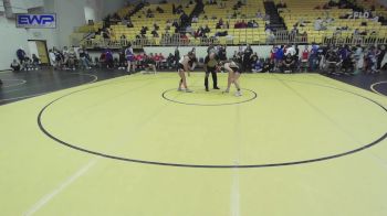 130 lbs Rr Rnd 3 - JULIANA CERVANTES, Tahlequah Girls HS vs Tiffany Breshears, Broken Arrow Girls HS