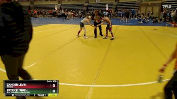 100 lbs Cons. Round 3 - Zander Levin, Osakis vs Patrick Fruth, Z-M (Zumbrota/Mazeppa)