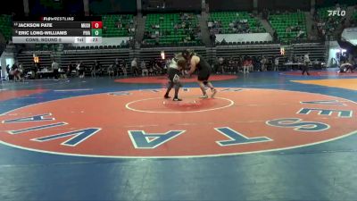 6A 285 lbs Cons. Round 5 - Jackson Pate, Muscle Shoals vs Eric Long-williams, Pinson Valley