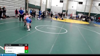 214-241 lbs Round 1 - Nevaeh Bryant, Woodriver Wrestling Club vs Amy Sistek, Seward Wrestling