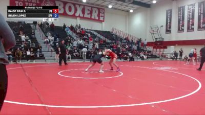 160 lbs 1st Place Match - Paige Beals, Pacific University vs Belen Lopez, Simon Fraser University