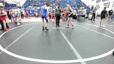 112 lbs Consi Of 8 #2 - Alexis Mumford, Noble Takedown Club vs Wil Lewis, Harrah Little League Wrestling