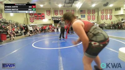 105 lbs Rr Rnd 2 - Kyndal Austin, Sperry Wrestling Club vs Aubrie Smittle, Wagoner Takedown Club