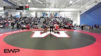 285 lbs Champ. Round 1 - Atticus Marcenaro, Maize vs Devion Murray, Olathe East