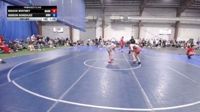 138 lbs Rr Rnd 3 - Mason Whitney, Mat Assassins Black - HS vs Gideon Gonzalez, SKWC - HS