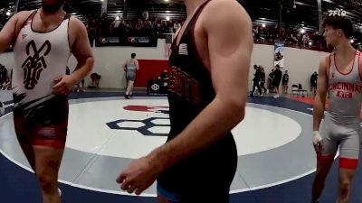 65 kg Cons. Round 1 - Reid Prenger, Cincinnati Rtc vs Wyatt Duchateau, Minnesota - RTC