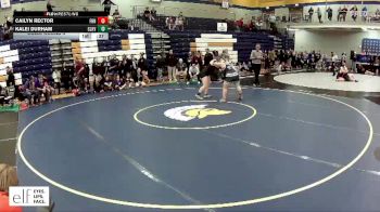 190 lbs. Cons. Round 4 - Cailyn Rector, Francis Howell North vs Kalei Durham, Clarksville