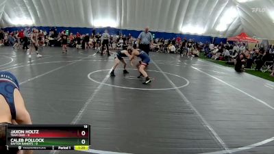 80 lbs Round 1 (8 Team) - Jaxon Holtz, Team Ohio vs Caleb Pollock, Dayton Bandits